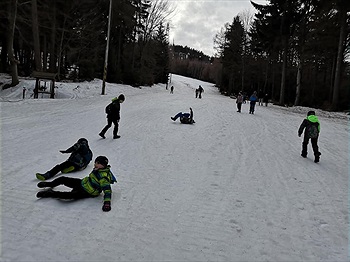 U9 na soustředění v Lužických horách