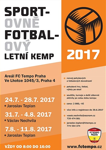 Letní kempy 2017