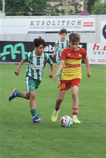 U13 na turnaji ve Vídni