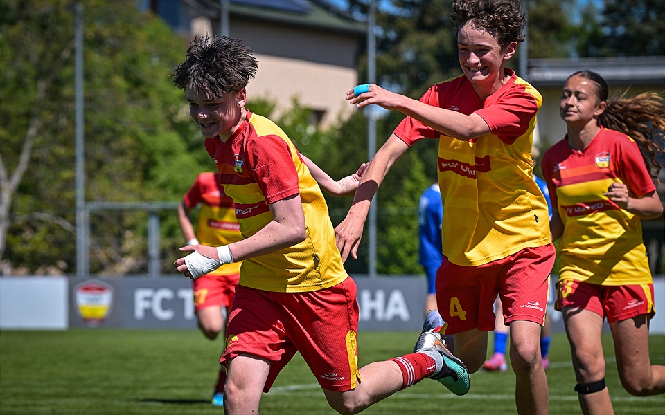 U14: Čtyři góly Kladnu