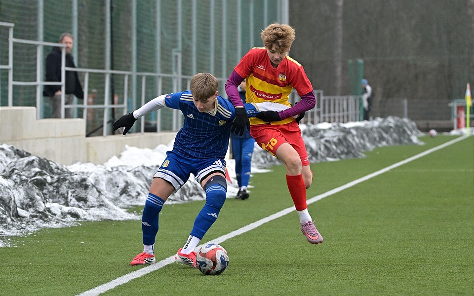 U15: Pochvala za první poločas