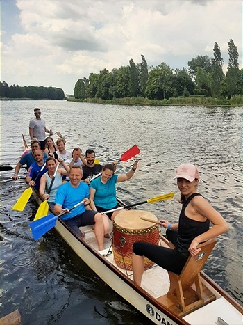 Ondřej Šváb s titulem ze závodu Dračích lodí