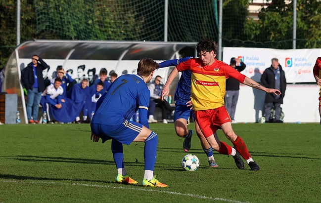 B tým: Čtyři branky Zbraslavi