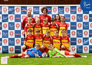 U11 FC Tempo Praha na finálovém turnaji Planeo Cupu v Benešově