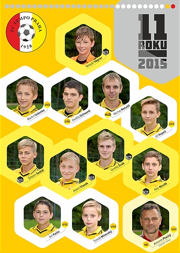 Jedenáctka roku 2015 FC Tempo Praha