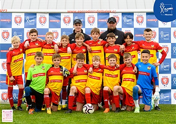 U12 FC Tempo Praha na finálovém turnaji Planeo Cupu v Kuřimi