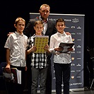 Nejlepší hráči U12 za rok 2017 - Andej Litoš, Jan Müller a Petr Slavíček