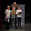 Nejlepší hráči U12 za rok 2017 - Andej Litoš, Jan Müller a Petr Slavíček