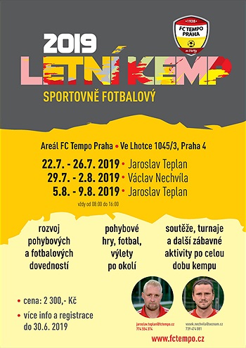 Letní kempy 2019