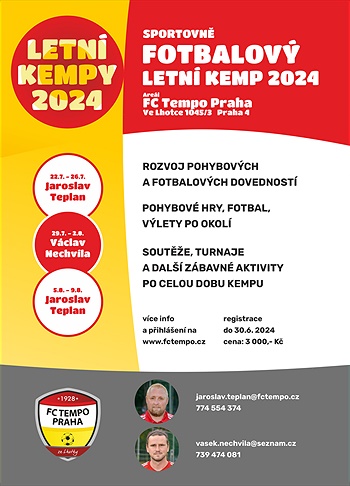 Fotbalový letní kemp 2024