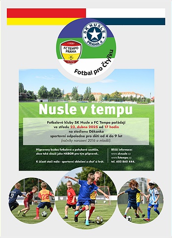 Fotbal pro Čtyřku - Nusle v tempu