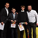 Osobnosti U14 za rok 2022: Lukas Venzara, Matěj Petrtýl, David Wiesner (chybí na fotce)