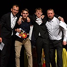 Osobnosti U19 za rok 2022: Max Píša, David Krejčí, Daniel Skokánek (chybí na fotce)